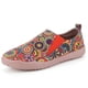 thumbnail image 2 of Slip On Flats Women Art Pintados Mocasines para Ropa Diaria (38 Flores Redondas), 2 of 9