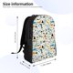 thumbnail image 4 of Balery Cartoon Dinosaur Mochila - Mochila Estilosa y Duradera para Laptop de 15 Pulgadas con Tela Oxford Impermeable, 4 of 8