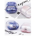 thumbnail image 6 of Bling Quicksand Case Compatible with AirPods 1/2, Cute Sparkle Liquid Protective Case, Funny Creative Hard Clear Airpods 1 & 2 Cover with Keychain (Purple Glitter), 6 of 7