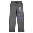 thumbnail image 7 of E.T. I Heart E.T. Men's Gray Heather Sleep Pajama Pants-XL, 7 of 7