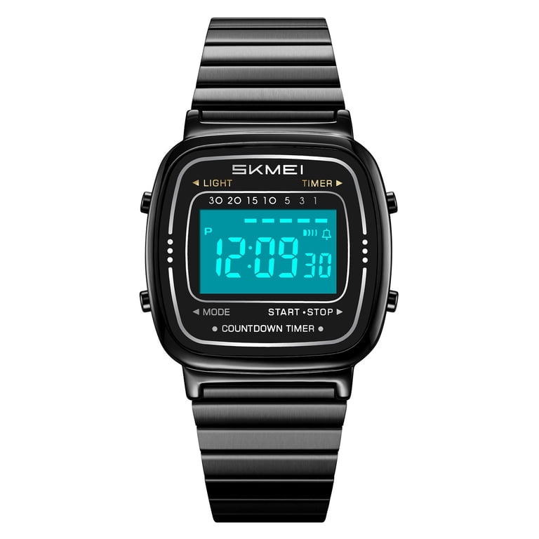 Vintage Digital Watch for Men Women, Stainless Steel  display picture 1