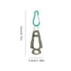 thumbnail image 4 of Clip para Guante Exteriores Seguridad Multiusos () Verde, 4 of 9