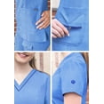 thumbnail image 4 of Adar Pro Scrubs For Women - Elevated V-Neck Scrub Top, 4 of 7