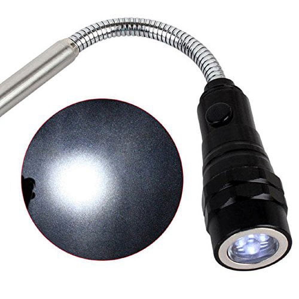 2024 di alta qualità 3 LED torcia flessibile telescopica estendibile magnetico P