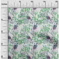 thumbnail image 2 of oneOone Cotton Poplin Green Fabric Florals Diy Clothing Quilting Fabric Print Fabric By Yard 56 Inch Wide, 2 of 4
