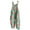 Green, variant on Pincandy Womens Boho Floral Jumpsuits Cotton Linen Sleeveless Spaghetti Strap Baggy Romper Wide Leg Overalls with Pockets