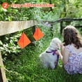 thumbnail image 4 of Irrigation Flags Orange Steel Wire PVC 50Pcs For Professionals Homeowners, 4 of 5