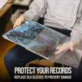 thumbnail image 3 of Vinyl Fever Record Sleeves [25 Pack] - Crystal Clear Outer Album Covers - Durable 3 Mil Thick Polypropylene Sleeves for 12 Inch LPs and Archival Album Storage, 3 of 5