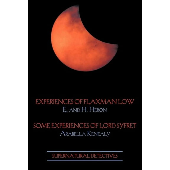Supernatural Detectives 3: Flaxman Low / Lord Syfret, (Paperback)