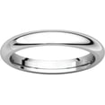 thumbnail image 4 of Platinum 3mm Comfort Fit Band - Size 4.5, 4 of 9
