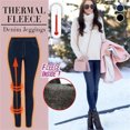 thumbnail image 2 of Yaoyar Women's Winter Warm Fleece Lined Leggings - Thick Velvet Tights Thermal Pants High Waist Buttery Soft Warm Pants, 2 of 2
