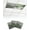 Sage Green, variant on Blue Grey Fluorescent Light Covers for Ceiling Lights 4x2 feet,2 Pack Magnetic Light Filters for Classroom,Modern Oil Painted Abstract Art Aesthetics Fluorescent Light Shade Panel for Office School