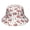 Fireman and Bunting White Pattern, variant on Fireman and Cone Blue Pattern Bucket Hat, Travel Foldable Hat with Wide Brim & Breathable Fabric, Polyester Twill Gifts for Unisex Men Women