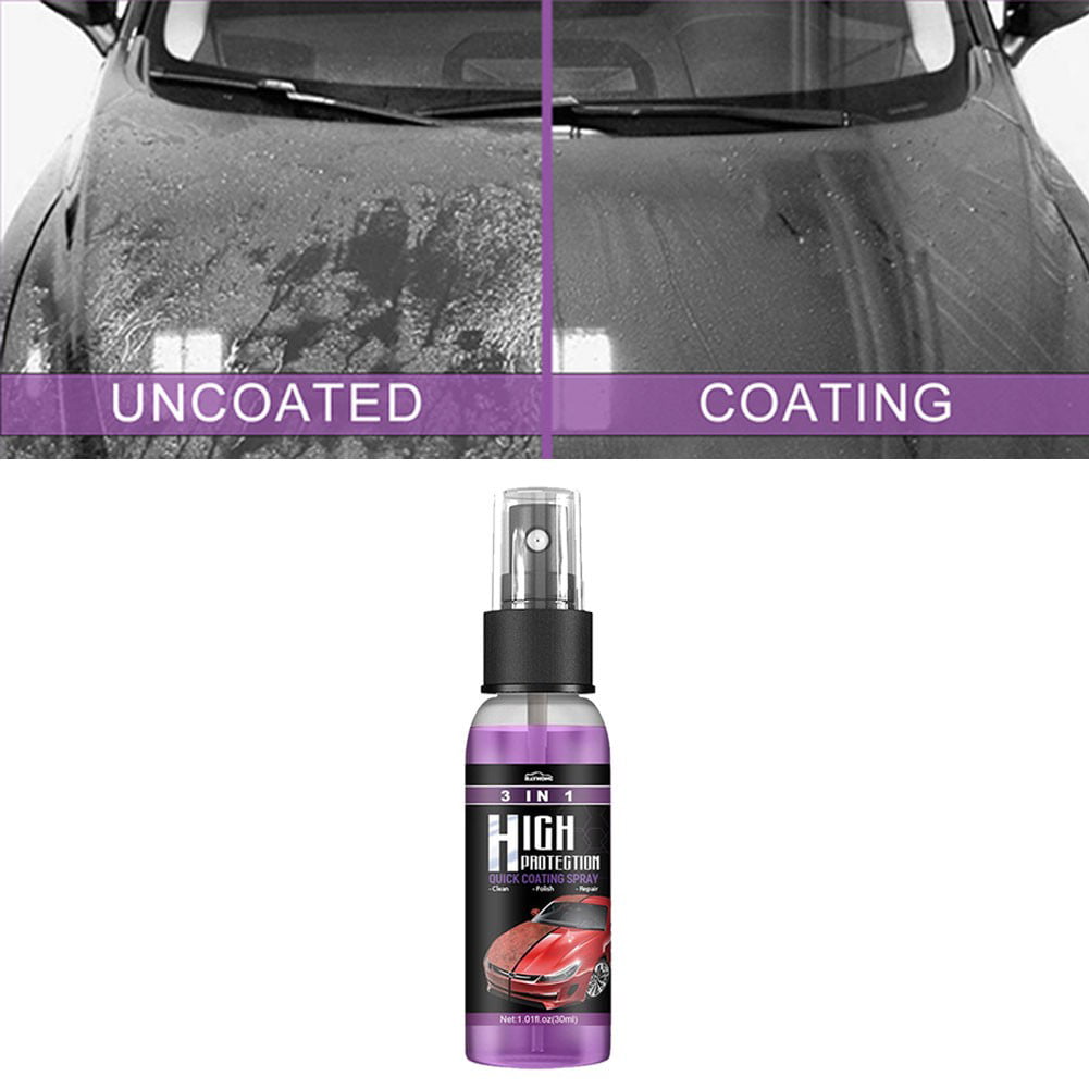 3× Quick Hydrophobic 3 in 1 High Protection Car Coat Ceramic