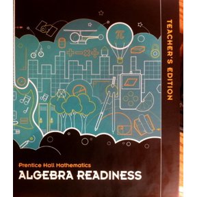 Pre-Owned Prentice Hall Mathematics Algebra Readiness Teacher's Edition, 9780133721232, 013372123X, Hardcover,
