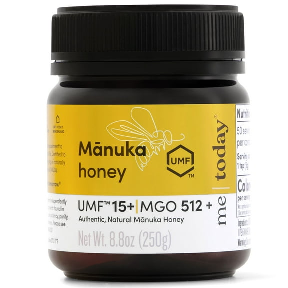 Me Today Manuka Honey - UMF 15  MGO 512  Authentic Raw (8.8oz) from New Zealand