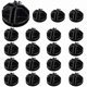 thumbnail image 1 of 20pcs Wire Cube Plastic Connectors Black Interlocking Plastic Connector Modular Organizer Clasp Buckle Clip For Cube, 1 of 5