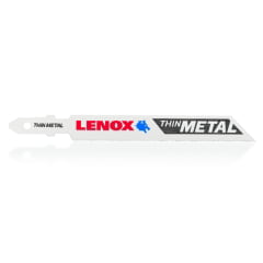 

Lenox Lenox - 1991571 - 3-5/8 in. Bi-Metal T-Shank Extra Thin Metal Jig Saw Blade 24 TPI - 3/Pack