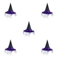 thumbnail image 3 of Sombrero de fiesta Injueey mezclado ligero y duradero para Halloween color púrpura, 3 of 6