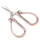 thumbnail image 2 of Tijeras de punto de cruz de acero inoxidable tijeras de costura vintage herramienta de bordado bronce rojo Nikou, 2 of 9