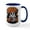 White/Navy Inside, variant on CafePress - Bruh Boo - 15 oz Ceramic Large White Novelty Mug