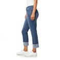 thumbnail image 3 of Angels Forever Young Women's Signature Straight 26" Crop Jeans, 3 of 3
