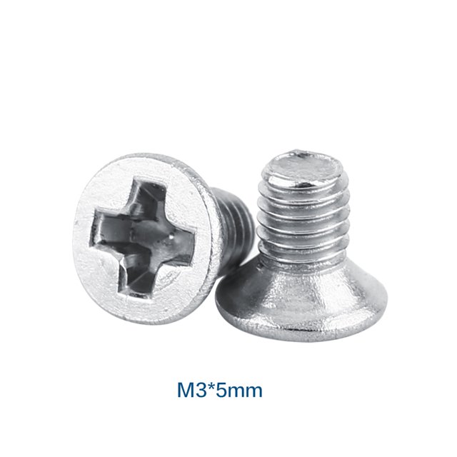 Pernos De Acero Inoxidable Tornillo Para Máquina, Tornillo De Cabeza Plana, Para Muebles De Electrodomésticos De Oficina Equipos De Comunicación Para La Industria De Maquinaria ANGGREK Otros