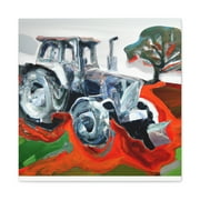 Tractor in Technicolor - Canvas
