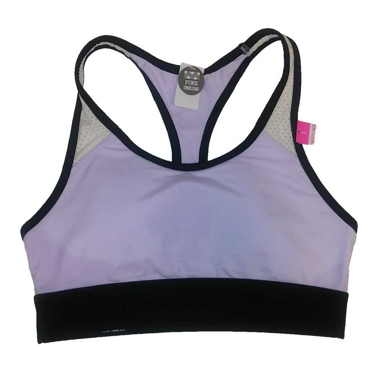 VICTORIAS SECRET PINK ULTIMATE TWIST TIE FRONT SPORTS BRA LIGHTLY LINED NWT