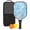 Black-2, variant on Pickleball Paddles Set Of 1, Fiberglass Surface, Ice Crystal Print, 1 Paddle, 2 Balls & Bag