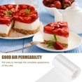 thumbnail image 4 of EASTIN Acetate Cake Collars Acetate Roll Transparent Cake Film Recyclable Cake Sheets DIY Cake Decorating Crafting for Pudding Dessert Chocolate Mousse Cake, 4 of 8
