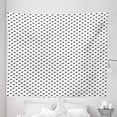 thumbnail image 1 of Bear Tapestry, Repeating Wild Animal Pattern Monochrome Style Furry Carnivore of Wilderness, Fabric Wall Hanging Decor for Bedroom Living Room Dorm, 5 Sizes, Black and White, by Ambesonne, 1 of 1