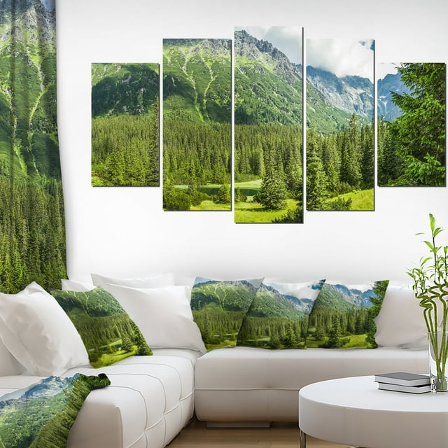 Petite Vue Panoramique sur Lac Vert