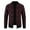 Wine, variant on Men's Knitted Plaid Cardigan Sweater Soft Brushed Flannel Lining Jacket Thicken Full Zip Sweaters Coat for Casual or Dressy(Dark Gray,M)