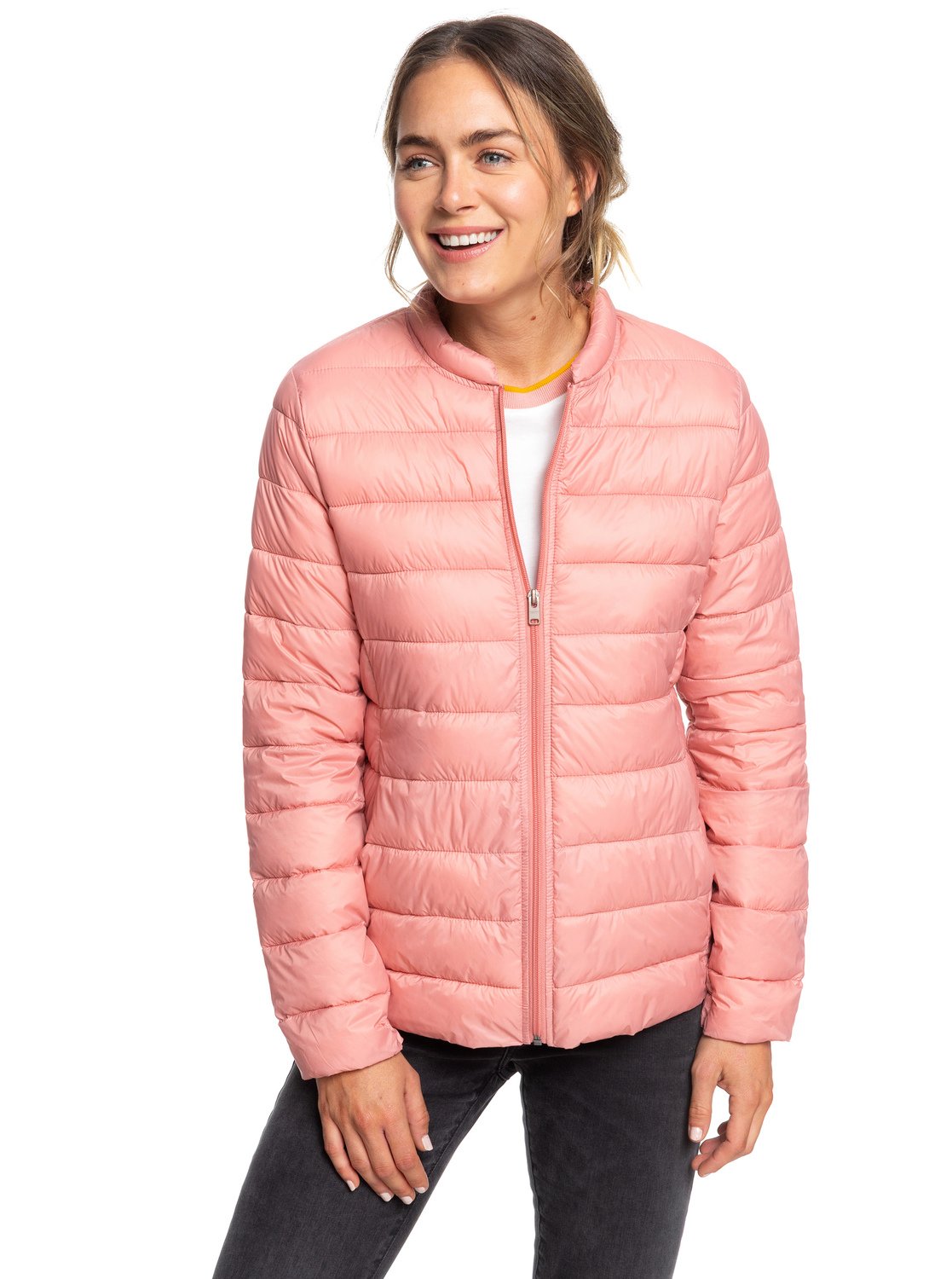 Roxy Young Womens Endless Dreaming Packable Lightweight Puffer Jacket ...