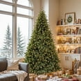 thumbnail image 4 of ModFusion 6ft Artificial Prelit Christmas Tree with Sturdy Base, 2 Color & 8 Light Modes, 4 of 10