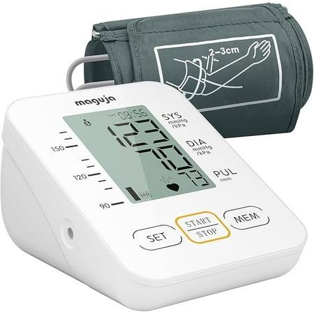 Arm Blood Pressure Monitor,maguja Blood Pressure Machine,BP Monitor Automatic Upper Arm Digital with Blood Pressure Cuff for Home Use