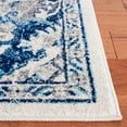 thumbnail image 3 of SAFAVIEH Tulum Apache Abstract Area Rug, 4' x 6', Ivory/Blue, 3 of 8