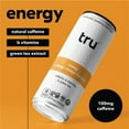 thumbnail image 6 of Tru Energy Seltzer, Orange Mango, Green Tea, B Vitamins, Low Calorie, Gluten Free, Vegan, 12 fl oz, 12 Pack, 6 of 7
