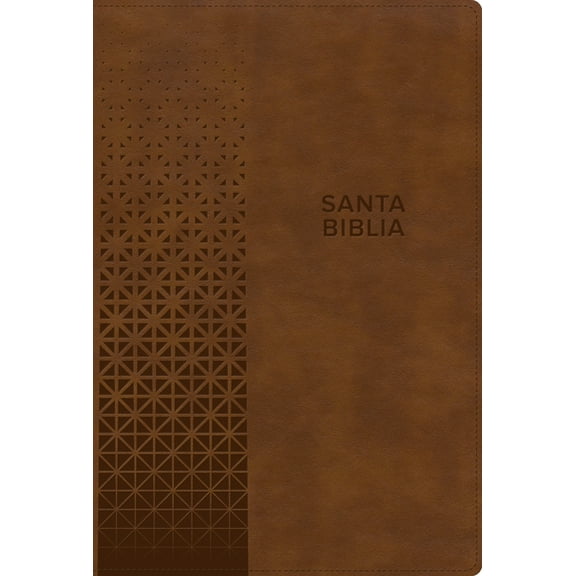 Rvr 1960 Biblia Letra Grande, Tamaño Manual, Edición Especial, Marrón Rústico, Símil Piel, (Hardcover)