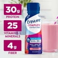 thumbnail image 4 of Ensure COMPLETE Nutrition Shake, 30g Protein, Strawberry, 10 fl oz—16 Pack, 4 of 15