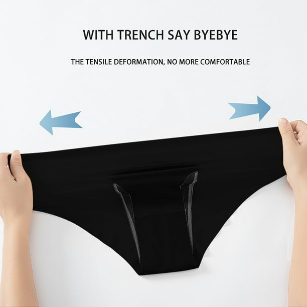 Japceit Culotte en Coton Sexy pour Femmes Culotte Sans Ligne pour Femmes Menstruation Fuite Preuve Culottes en Coton Femmes Physiologiques Culotte Sans Ligne de Culotte pour Femmes Walmart