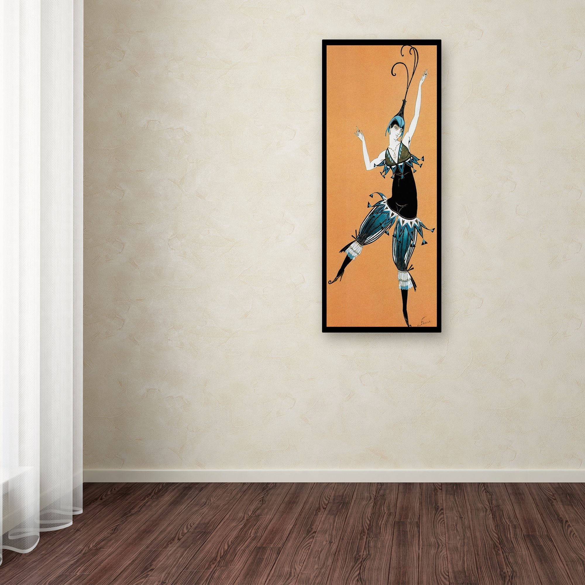 Trademark Fine Art 'De Feure Deco 2' Canvas Art by Vintage Lavoie