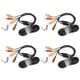 thumbnail image 3 of Cable de alimentación de vídeo práctico y eficaz cable de alimentación CCTV proyectos de monitoreo para sistemas de seguridad de vídeo cámaras de seguridad, 3 of 8