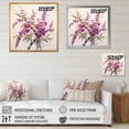 thumbnail image 5 of Designart "Bamboo Amidst Plum Blossoms I" Bamboo Picture Framed Canvas Prints, 5 of 5