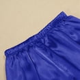 thumbnail image 6 of NOLDARES Baby Girls Boys Silk Pajamas Set Solid Long Sleeve Button Down Shirts Tops and Pants Infant Silk Pj Lounge Sets(K022-Blue), 6 of 8