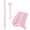 Pink, variant on Aonerit Wedding Bow Ribbons, 12 Pack Satin Chair Bows, Elegant Ceremony Decorations, Party Chair Back Ribbon