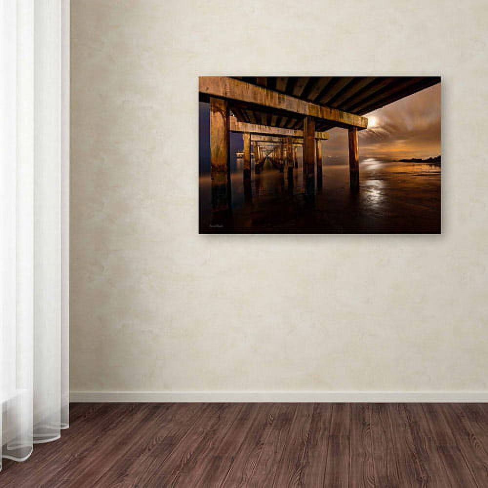 Trademark Fine Art "Coney Island - Brooklyn, NY II" Canvas Art by David Ayash