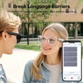 thumbnail image 2 of Gafas Inteligentes QxzPower HY-C8 Bluetooth 5.4, 144 Idiomas, 2 of 8