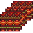 thumbnail image 3 of SKYSONIC Aztec Washcloths Set of 2, Highly Absorbent Soft Cotton Fingertip Towels for Bathroom, Kitchen, Gym, Spa, Home Decor 12 x 12 Inch, 3 of 7